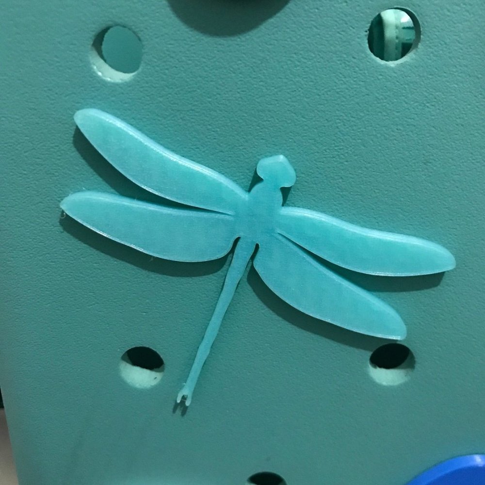 Dragonfly Bogg Bag Bit Charm-Bogg Charm